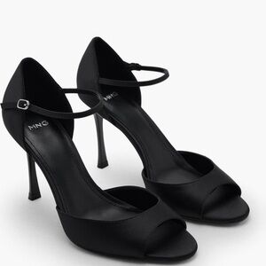 Mango Women's Elegant Black Heels